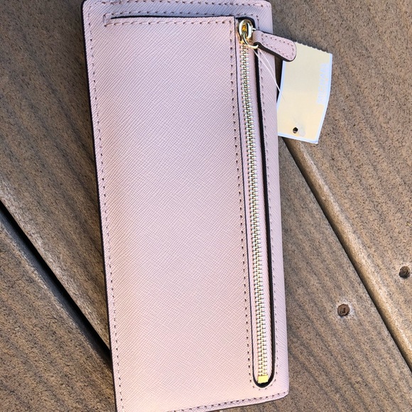 Authentic NWT Michael Kors jet set flat wallet - Picture 3 of 6